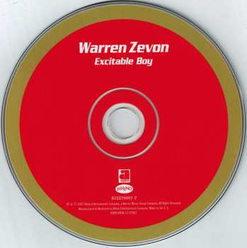CD Warren Zevon: Excitable Boy