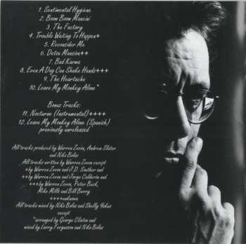 CD Warren Zevon: Sentimental Hygiene