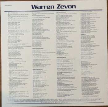 LP Warren Zevon: Warren Zevon LTD