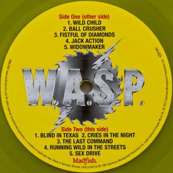 LP W.A.S.P.: The Last Command CLR