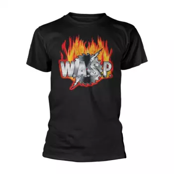 Maglietta Sawblade Logo W.a.s.p.