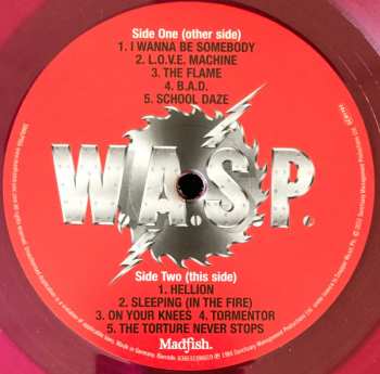 LP W.A.S.P.: W.A.S.P. CLR