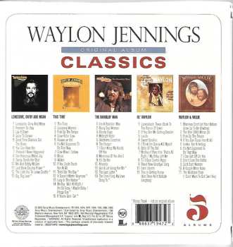 5CD/Set di cofanetti Waylon Jennings: Original Album Classics