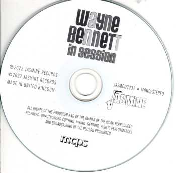 CD Wayne Bennett: In Session - 1950-1961