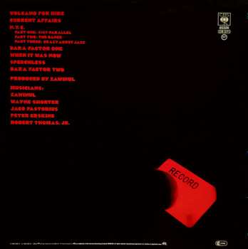 LP Weather Report: Weather Report