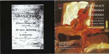 2CD Wenzeslaus Matiegka: Complete Flute And Violin Trios