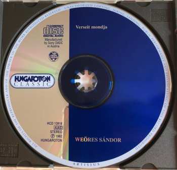 CD Weöres Sándor: Verseit Mondja
