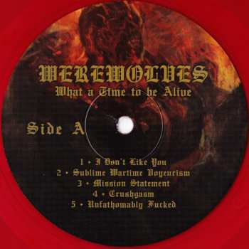LP Werewolves: What A Time To Be Alive  CLR | LTD