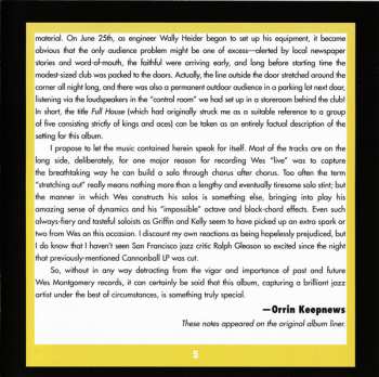 CD Wes Montgomery: Full House