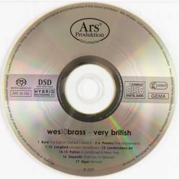 SACD Wes10brass: Blech Aus Dem Westen, Very British