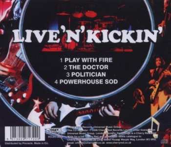 CD West, Bruce & Laing: Live 'N' Kickin'