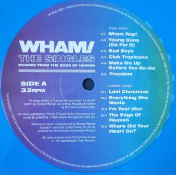 2LP Wham!: The Singles (Echoes From The Edge Of Heaven) CLR