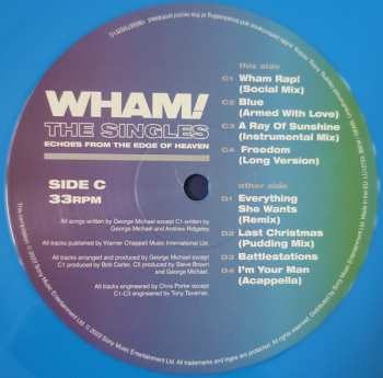 2LP Wham!: The Singles (Echoes From The Edge Of Heaven) CLR