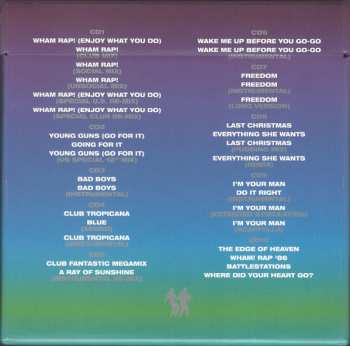 10CD/Set di cofanetti Wham!: The Singles (Echoes From The Edge Of Heaven) LTD