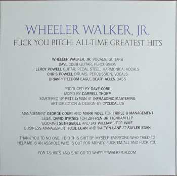 LP Wheeler Walker Jr.: Fuck You Bitch: All-Time Greatest Hits