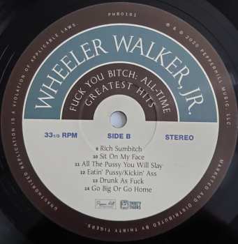 LP Wheeler Walker Jr.: Fuck You Bitch: All-Time Greatest Hits