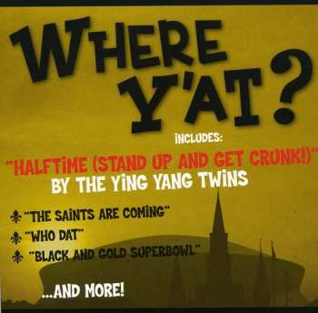 Album Where Y'at: Ultimate Black & Gold Party / Various: Where Y'at: Ultimate Black & Gold Party