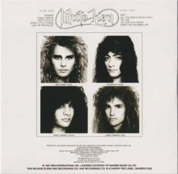 5CD/Set di cofanetti White Lion: All You Need Is Rock 'N' Roll: The Complete Albums 1985-1991 LTD