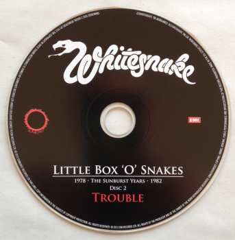 8CD/Set di cofanetti Whitesnake: Little Box 'O' Snakes (The Sunburst Years 1978 - 1982)