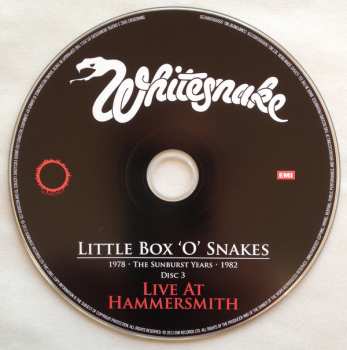 8CD/Set di cofanetti Whitesnake: Little Box 'O' Snakes (The Sunburst Years 1978 - 1982)