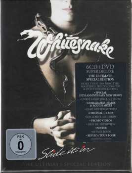 6CD/DVD/Set di cofanetti Whitesnake: Slide It In LTD