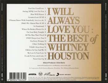CD Whitney Houston: I Will Always Love You: The Best Of Whitney Houston