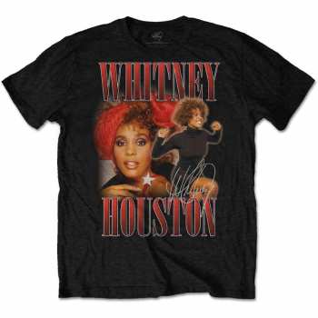Merch Whitney Houston: Maglietta 90s Homage 