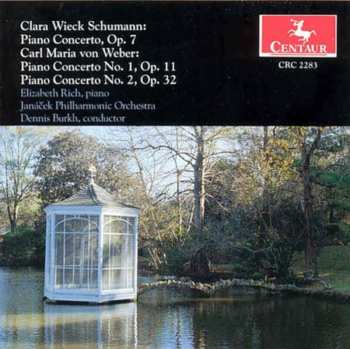 Album Wieck-schumann / Weber / Rich / Burkh: Concerto For Piano & Orchestra In A Minor Op 7