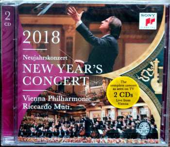 2CD Wiener Philharmoniker: 2018 Neujahrskonzert (New Year's Concert)