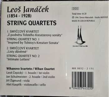CD Leoš Janáček: String Quartets