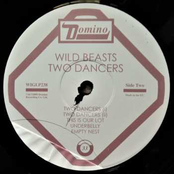 LP Wild Beasts: Two Dancers