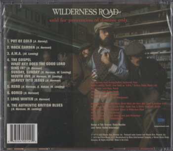 CD Wilderness Road: Sold For Prevention Of Disease Only