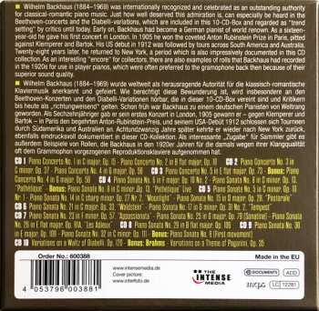 10CD/Set di cofanetti Ludwig van Beethoven: Sonatas & Variations & The Complete Concertos