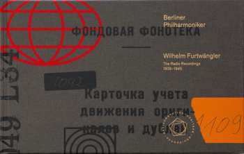 Set di cofanetti/22SACD Wilhelm Furtwängler: The Radio Recordings (1939-1945)