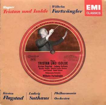 4CD/Set di cofanetti Wilhelm Furtwängler: Tristan Und Isolde