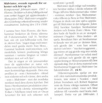 CD Esa-Pekka Salonen: Serenad / Midvinter / Chitra