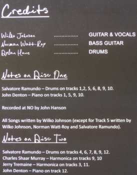 2LP Wilko Johnson: The Best Of Wilko Johnson - Dylan Howe - Norman Watt-Roy CLR
