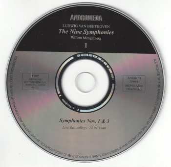 5CD Ludwig van Beethoven: The Nine Symphonies (Recordings: 1940)