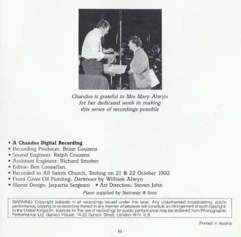 CD The London Symphony Orchestra: Symphony No. 1 / Piano Concerto No. 1