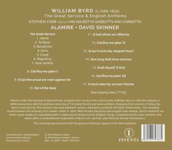CD William Byrd: The Great Service & English Anthems