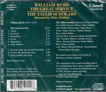 CD William Byrd: The Great Service