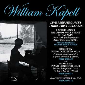 Album Sergei Prokofiev: Live Performances: Three First Releases