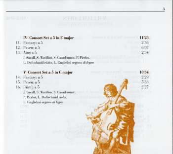 2CD Jordi Savall: Consort Sets in Five & Six Parts