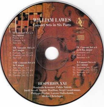 2CD Jordi Savall: Consort Sets in Five & Six Parts