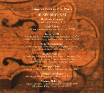 2CD Jordi Savall: Consort Sets in Five & Six Parts