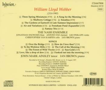 CD John Mark Ainsley: Piano Music, Chamber Music And Songs