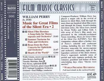 CD William Perry: Music For Great Films Of The Silent Era, Vol. 2