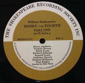 3LP/Set di cofanetti William Shakespeare: Henry The Fourth Part 1