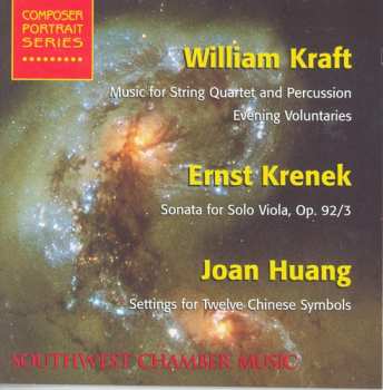 CD William / Southwest Chamber Music Ensemble: Music For String Quartet And Percussion