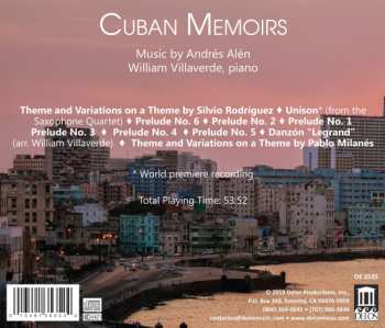 CD William Villaverde: Cuban Memoirs